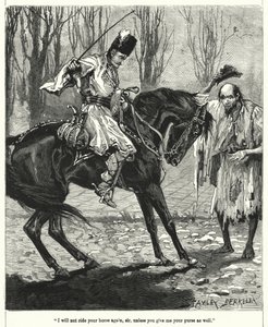 Non cavalcherò più il tuo cavallo, signore, a meno che tu non mi dia anche la tua borsa da after Stanley Berkeley